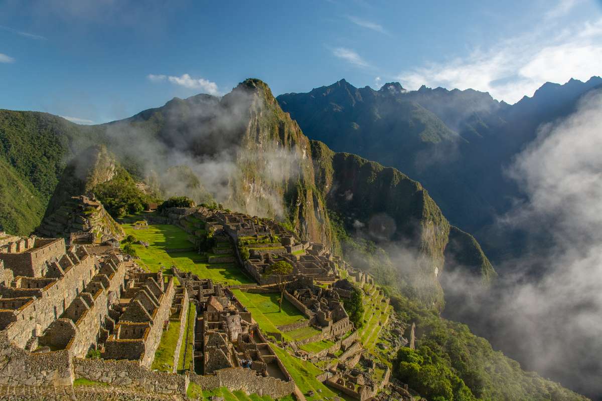 Machu Picchu at First Light