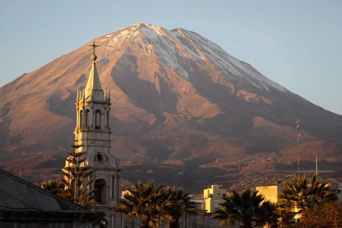 Arequipa in White Stone